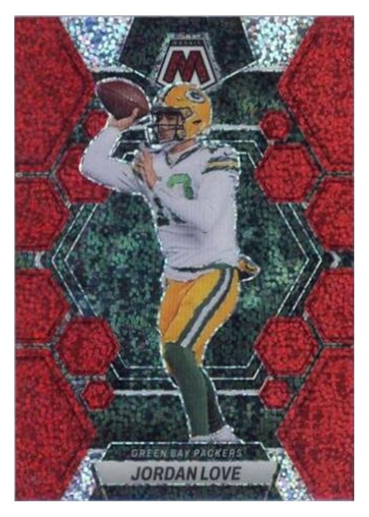 2023 Panini Mosaic Base Set Jordan Love #83 card