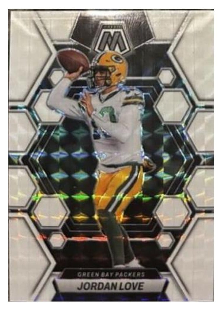 2023 Panini Mosaic Base Set Jordan Love #83 card