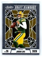 2024 Panini Absolute Draft Diamonds Jordan Love #DD-JLE