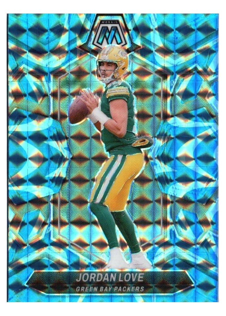 2024 Panini Mosaic Base Set Jordan Love #78 card