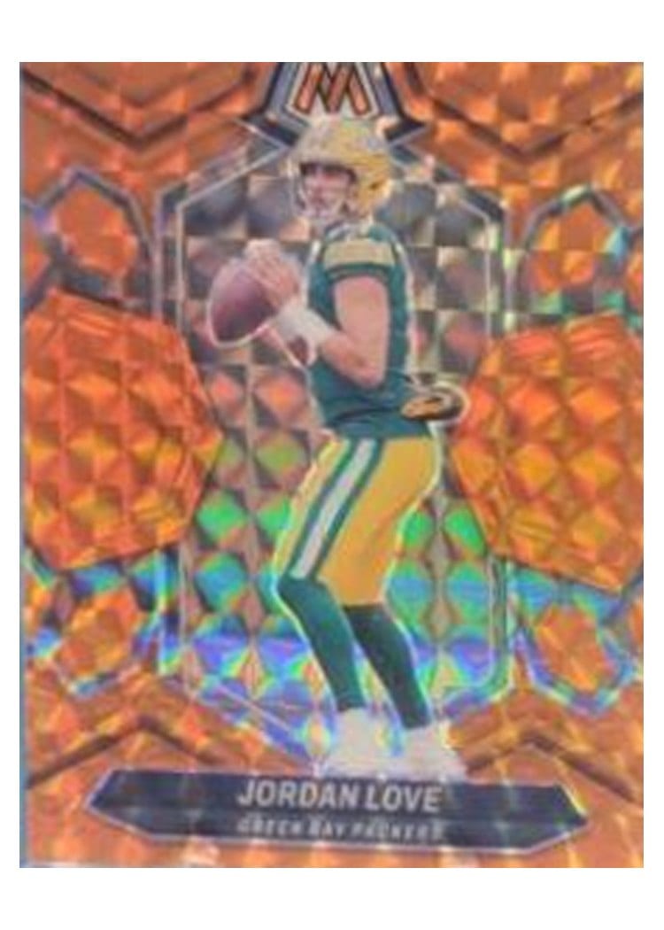 2024 Panini Mosaic Base Set Jordan Love #78 card