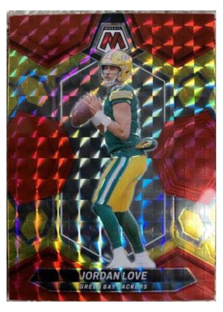 2024 Panini Mosaic Base Set Jordan Love #78 card