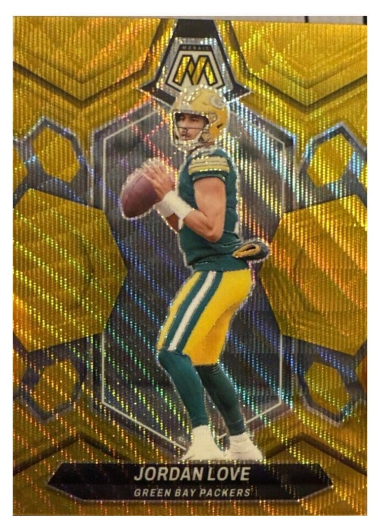 2024 Panini Mosaic Base Set Jordan Love #78 card