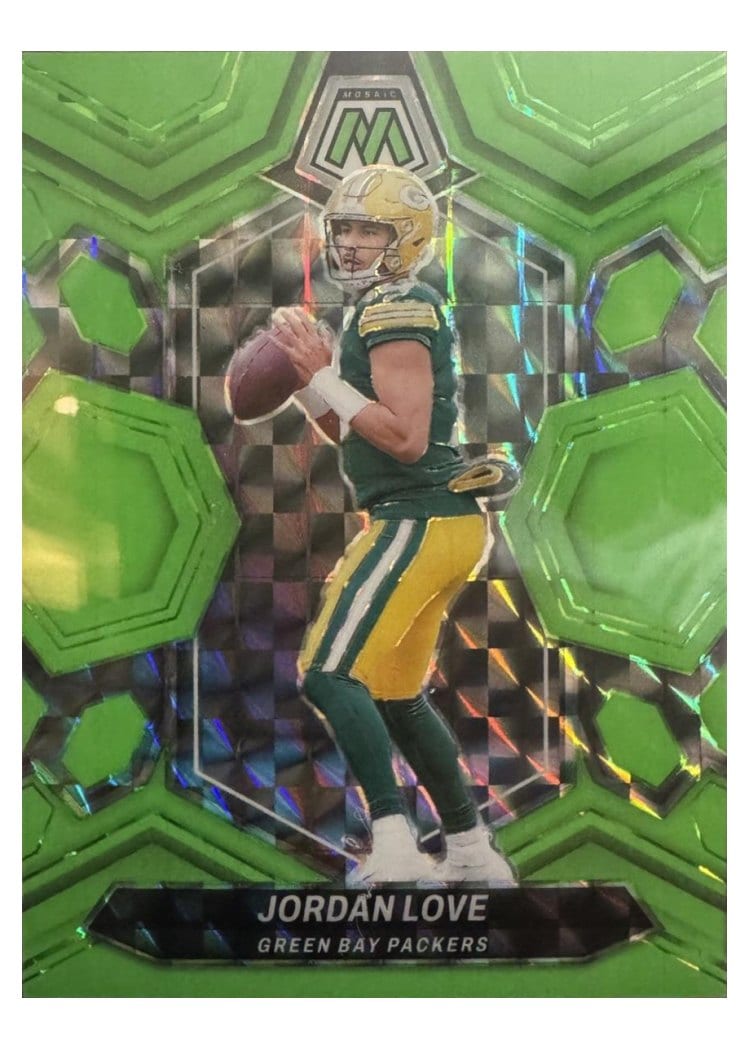 2024 Panini Mosaic Base Set Jordan Love #78 card