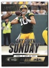2024 Panini Prestige Any Given Sunday Jordan Love #AGS-JLE card
