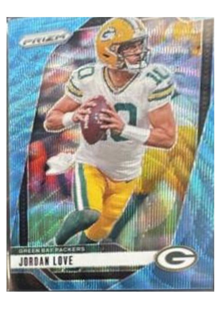 2024 Panini Prizm Base Set Jordan Love #101 card