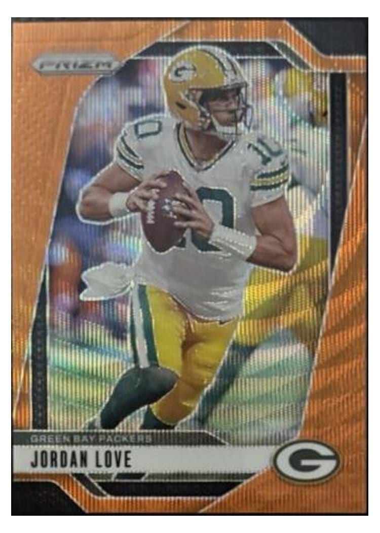 2024 Panini Prizm Base Set Jordan Love #101 card