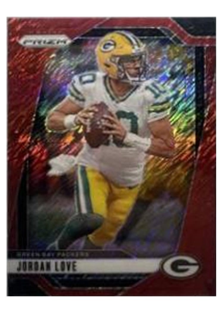 2024 Panini Prizm Base Set Jordan Love #101 card