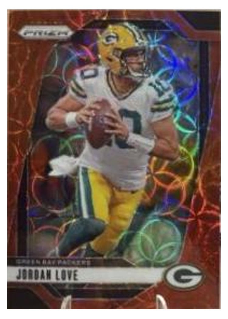 2024 Panini Prizm Base Set Jordan Love #101 card