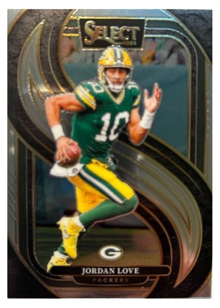 2024 Panini Select Base Set Jordan Love #172 card