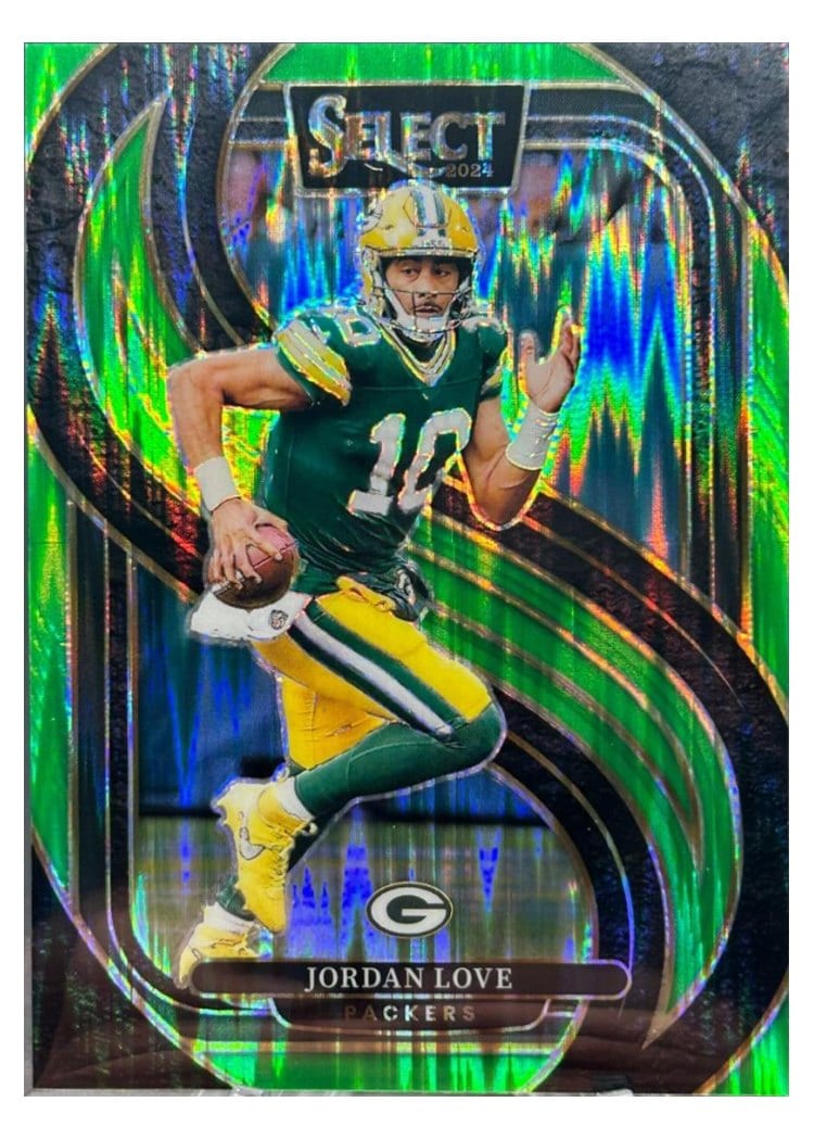 2024 Panini Select Base Set Jordan Love #172 card