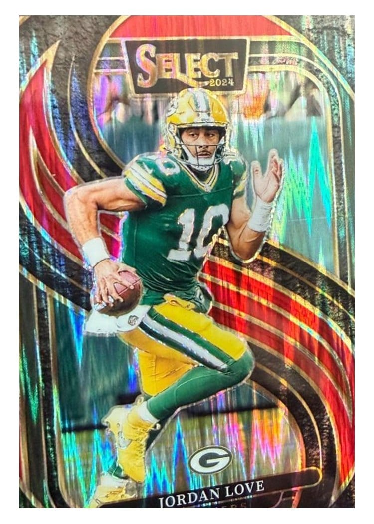 2024 Panini Select Base Set Jordan Love #172 card