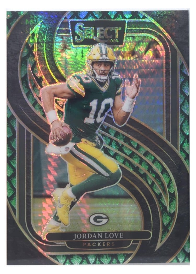2024 Panini Select Base Set Jordan Love #172 card