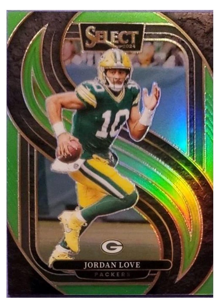 2024 Panini Select Base Set Jordan Love #172 card