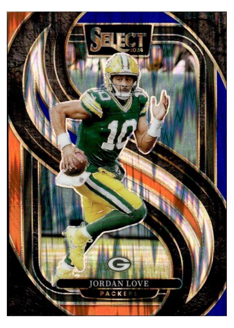 2024 Panini Select Base Set Jordan Love #172 card