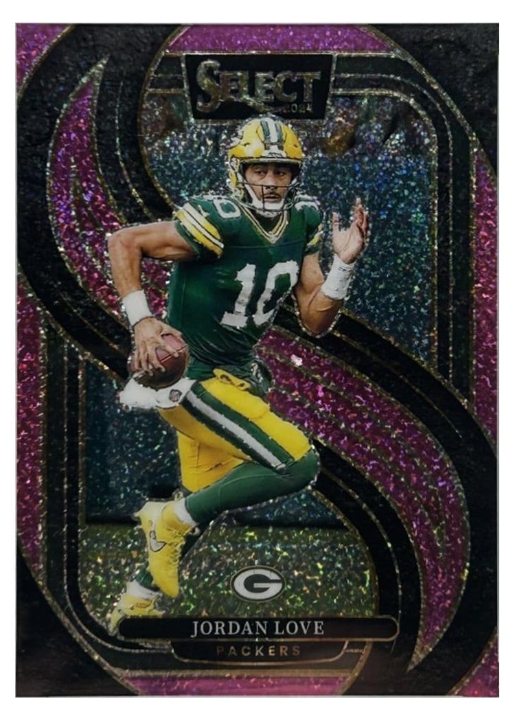 2024 Panini Select Base Set Jordan Love #172 card