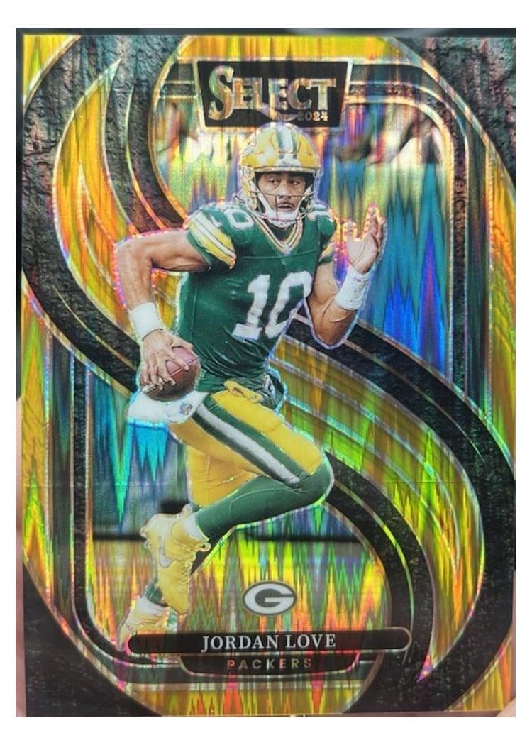 2024 Panini Select Base Set Jordan Love #172 card