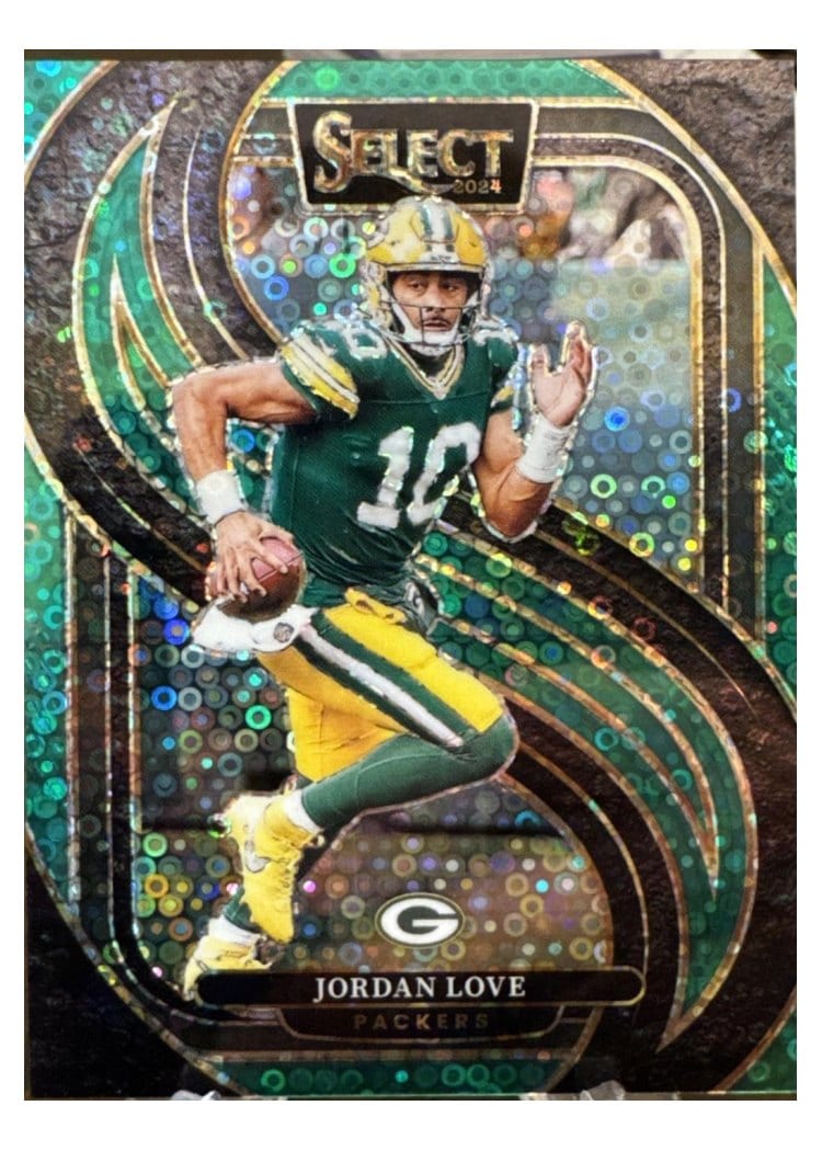 2024 Panini Select Base Set Jordan Love #172 card