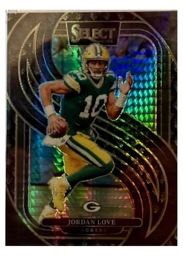 2024 Panini Select Base Set Jordan Love #172 card