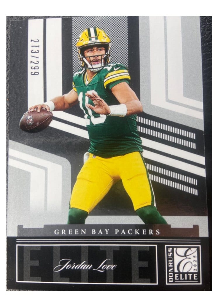 2025 Donruss Elite 2007 Elite Jordan Love #19 card