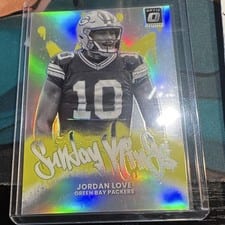 2025 Donruss Optic Sunday Kings Jordan Love #6 card