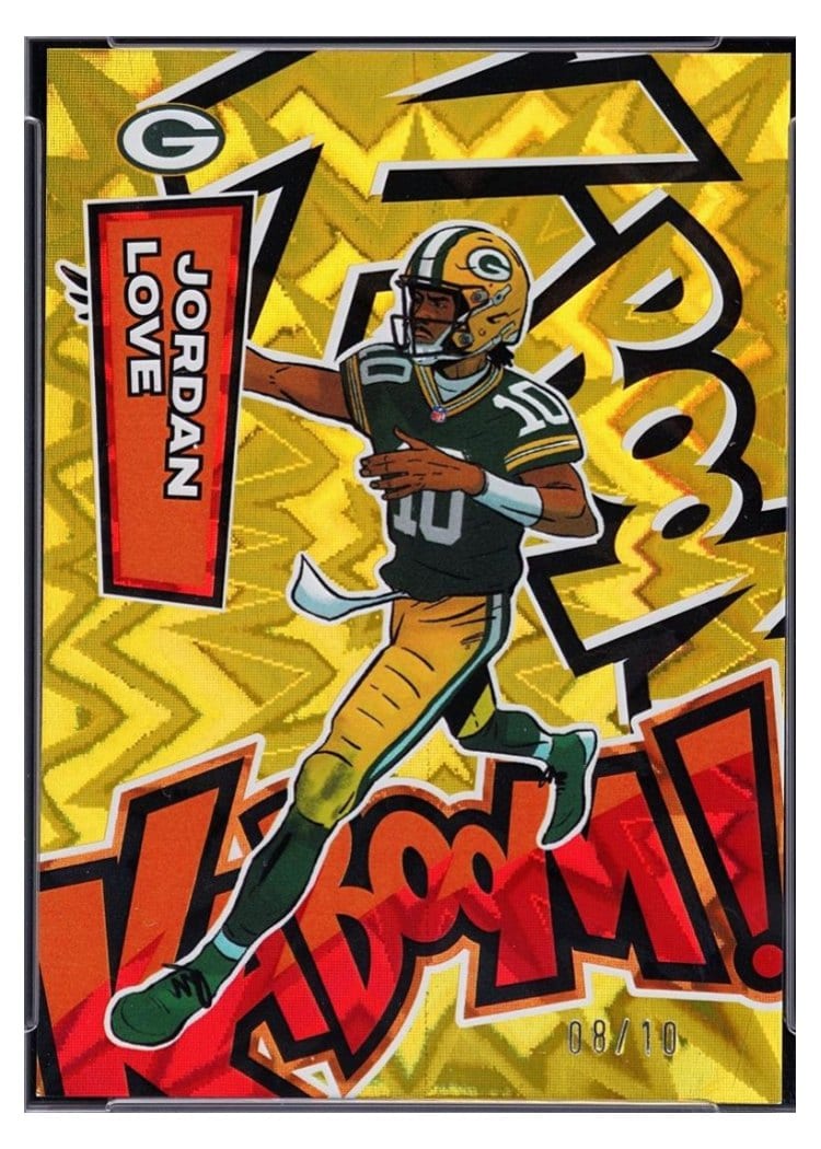 2025 Panini Absolute Kaboom! Vertical Jordan Love #43 card