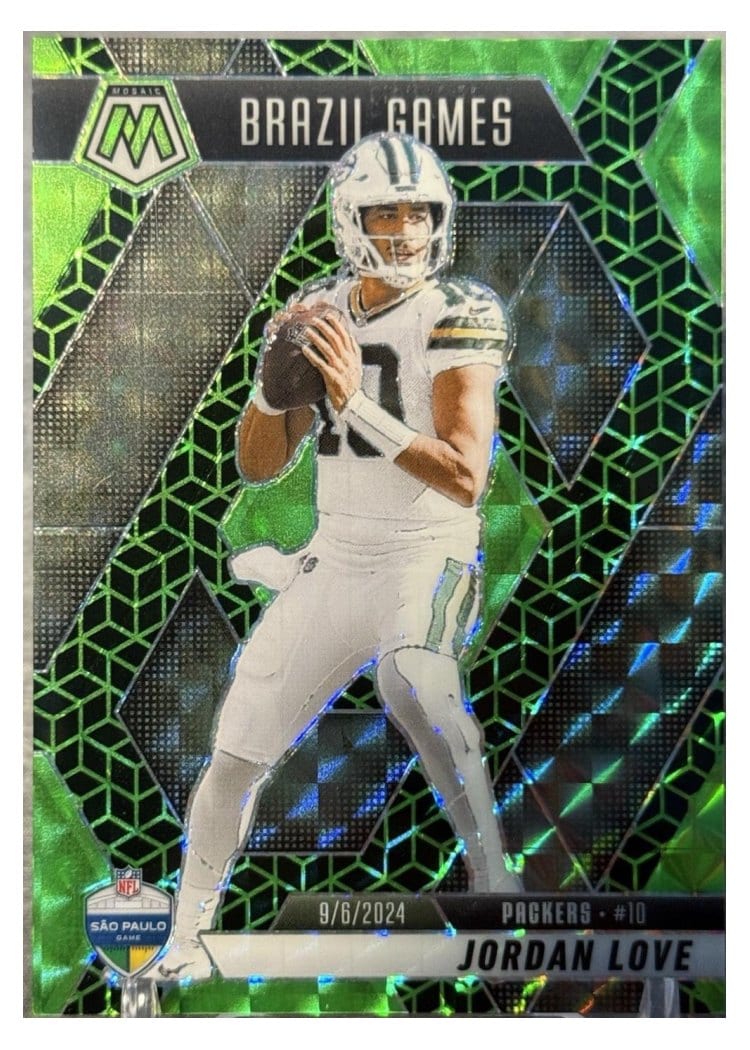 2025 Panini Mosaic Base Set Jordan Love #265 card