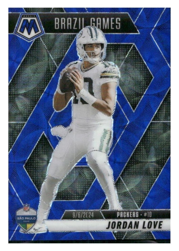 2025 Panini Mosaic Base Set Jordan Love #265 card