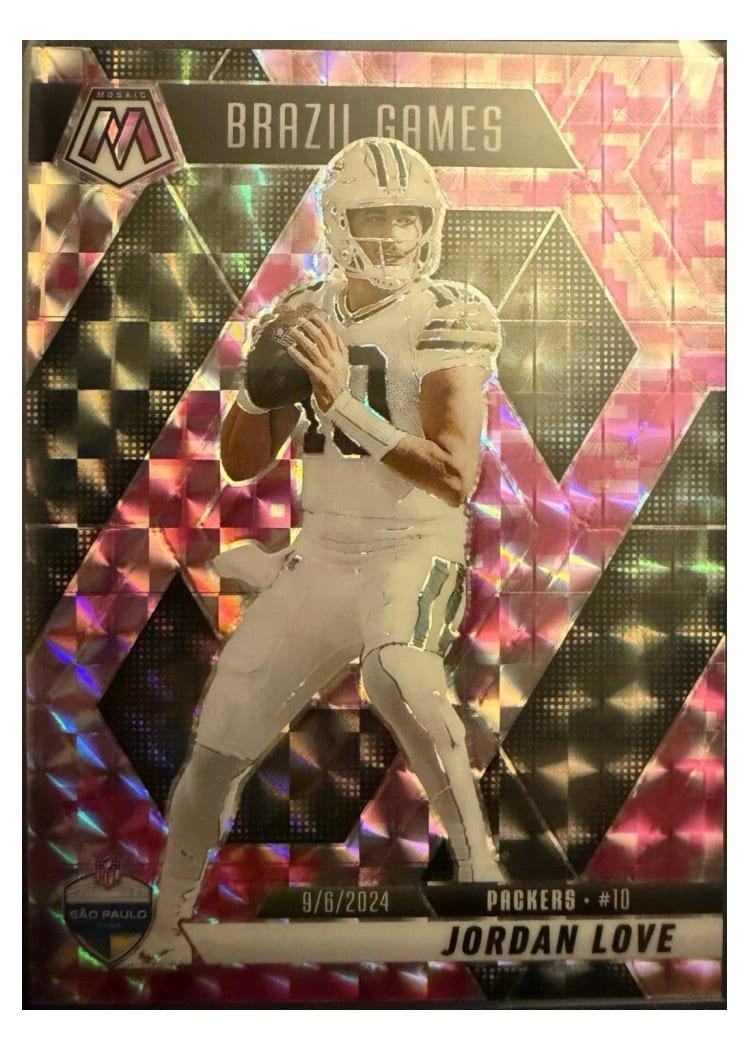 2025 Panini Mosaic Base Set Jordan Love #265 card
