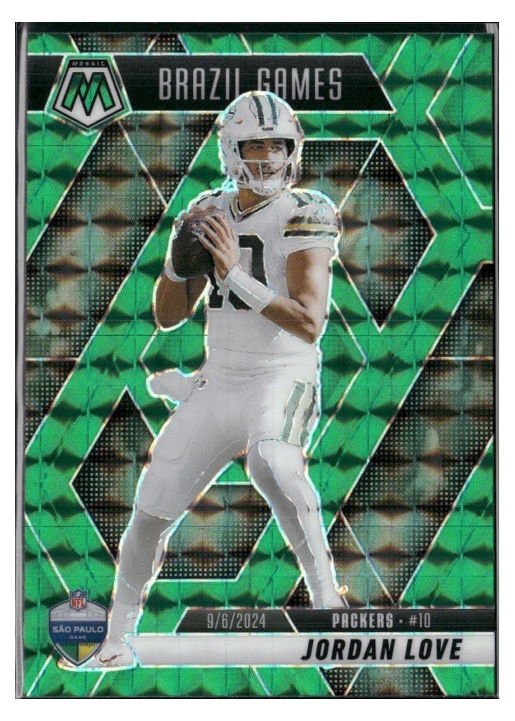 2025 Panini Mosaic Base Set Jordan Love #265 card