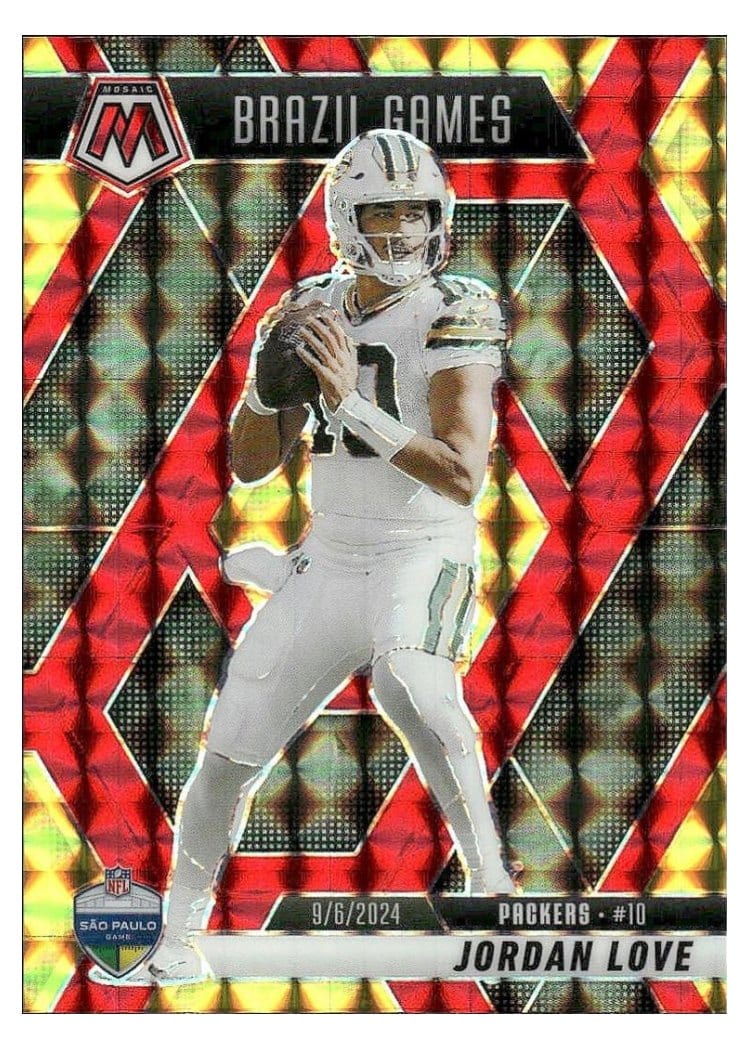2025 Panini Mosaic Base Set Jordan Love #265 card