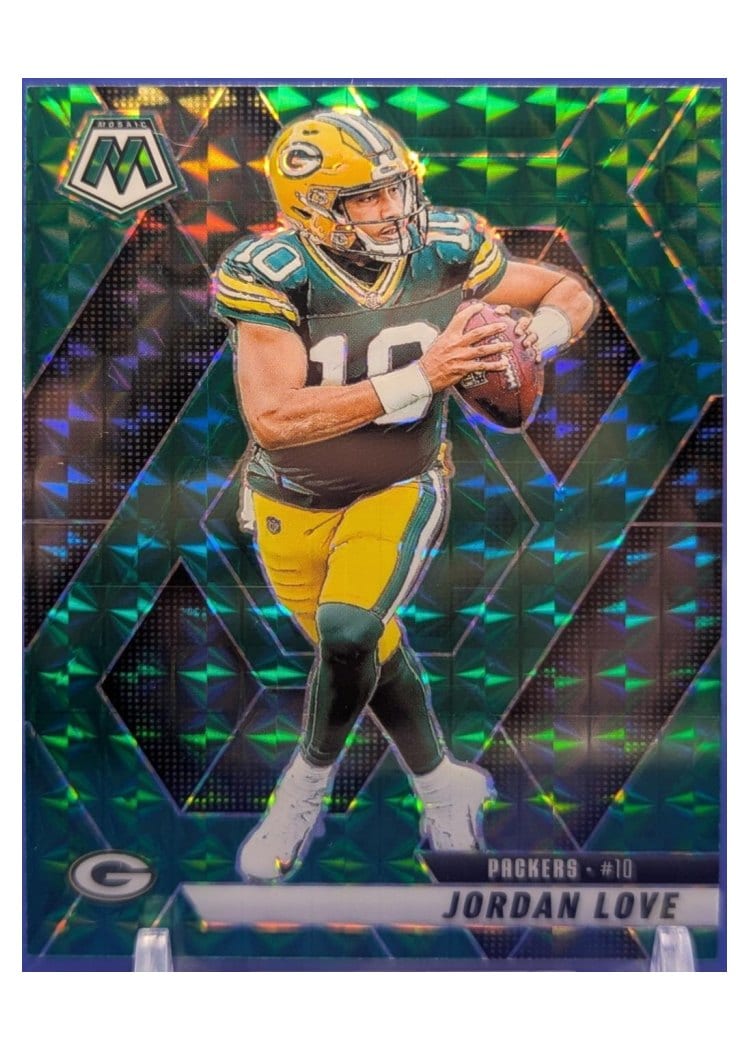 2025 Panini Mosaic Base Set Jordan Love #30 card