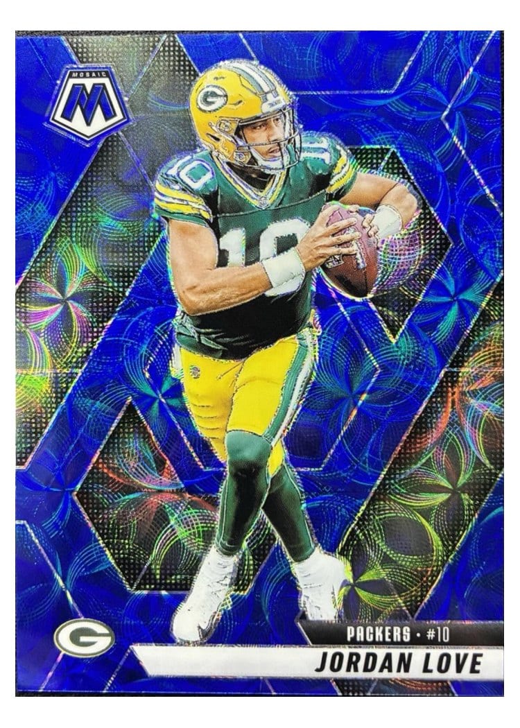 2025 Panini Mosaic Base Set Jordan Love #30 card