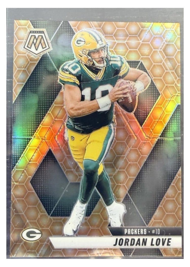 2025 Panini Mosaic Base Set Jordan Love #30 card