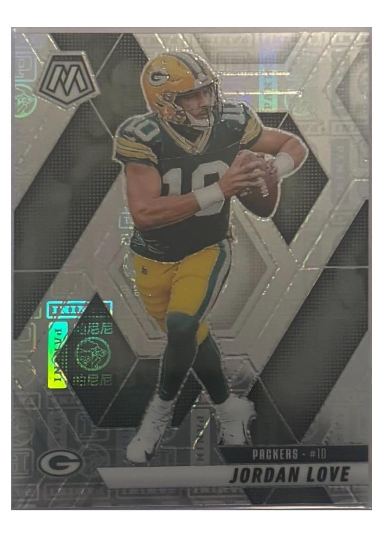 2025 Panini Mosaic Base Set Jordan Love #30 card