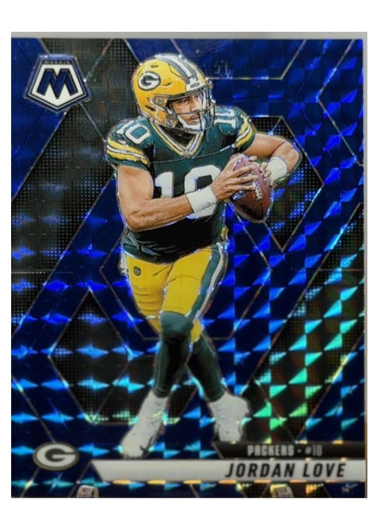 2025 Panini Mosaic Base Set Jordan Love #30 card