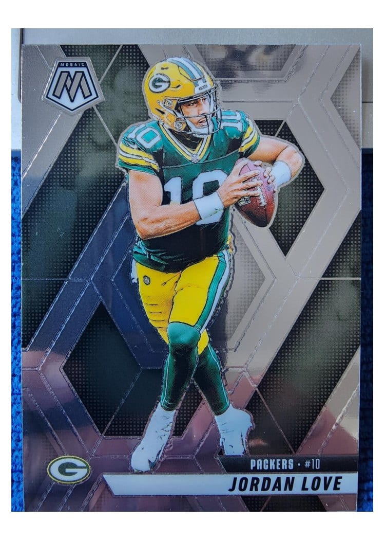 2025 Panini Mosaic Base Set Jordan Love #30 card