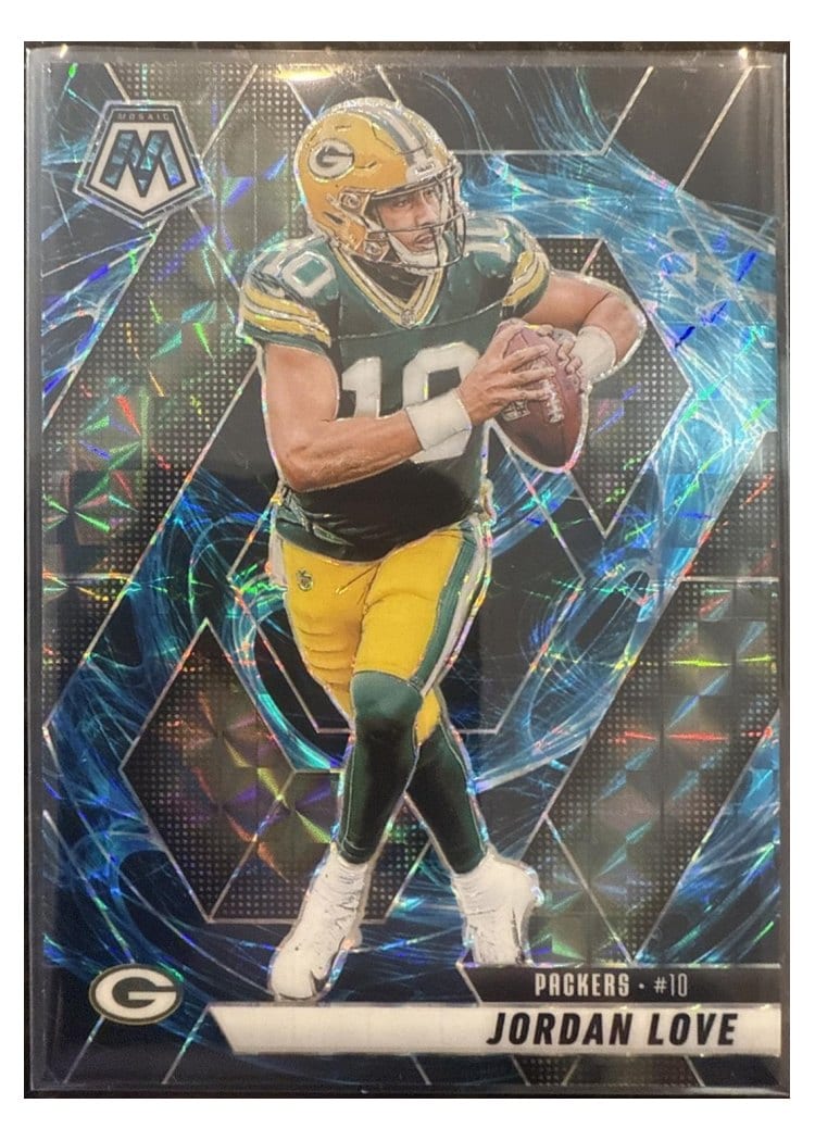 2025 Panini Mosaic Base Set Jordan Love #30 card