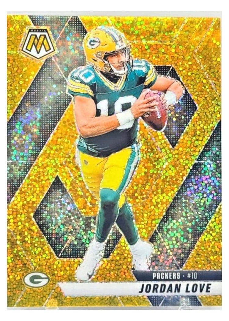 2025 Panini Mosaic Base Set Jordan Love #30 card