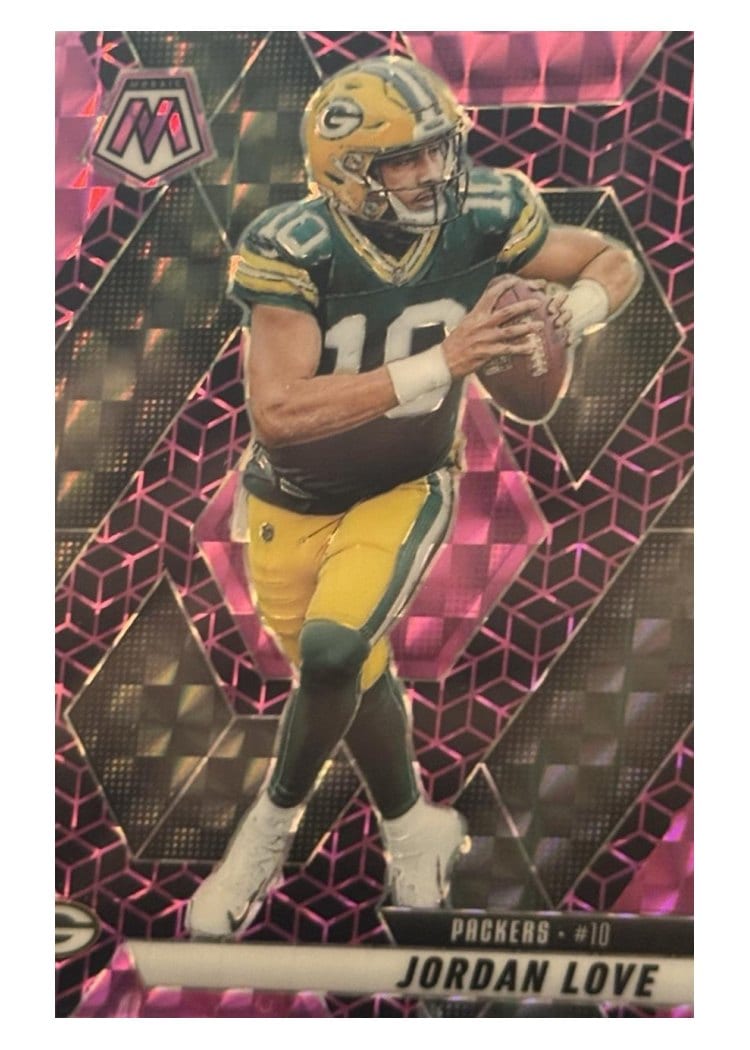 2025 Panini Mosaic Base Set Jordan Love #30 card