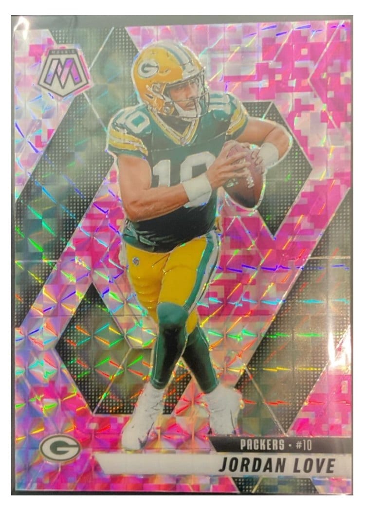 2025 Panini Mosaic Base Set Jordan Love #30 card