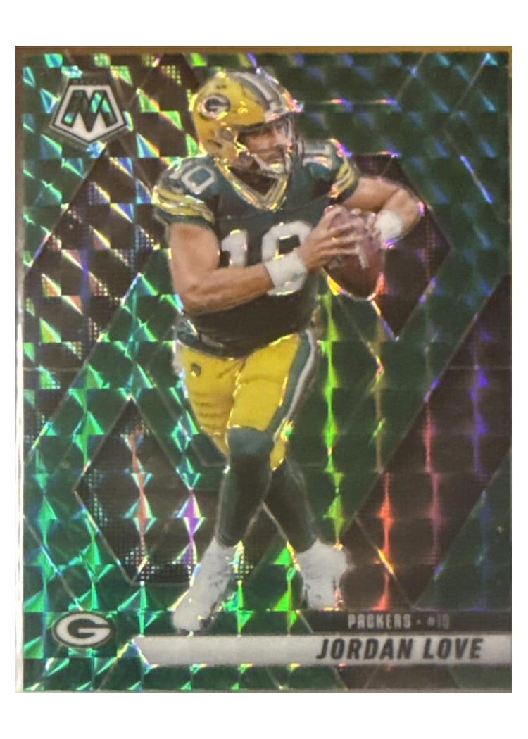 2025 Panini Mosaic Base Set Jordan Love #30 card