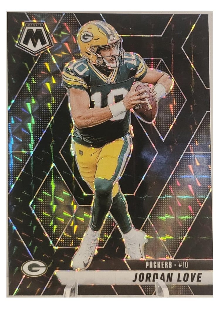 2025 Panini Mosaic Base Set Jordan Love #30 card