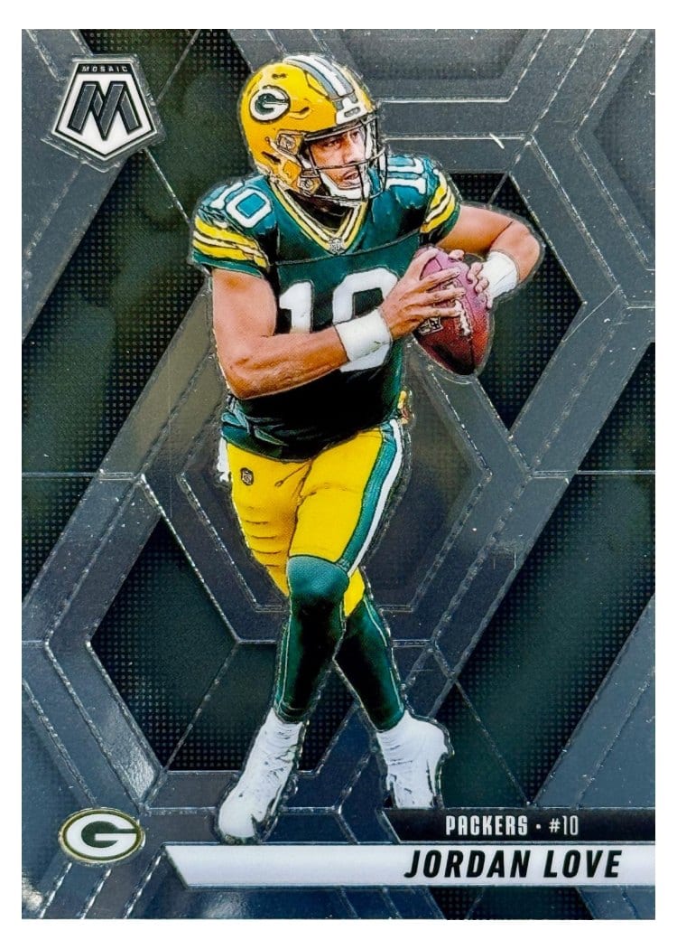 2025 Panini Mosaic Base Set Jordan Love #30 card