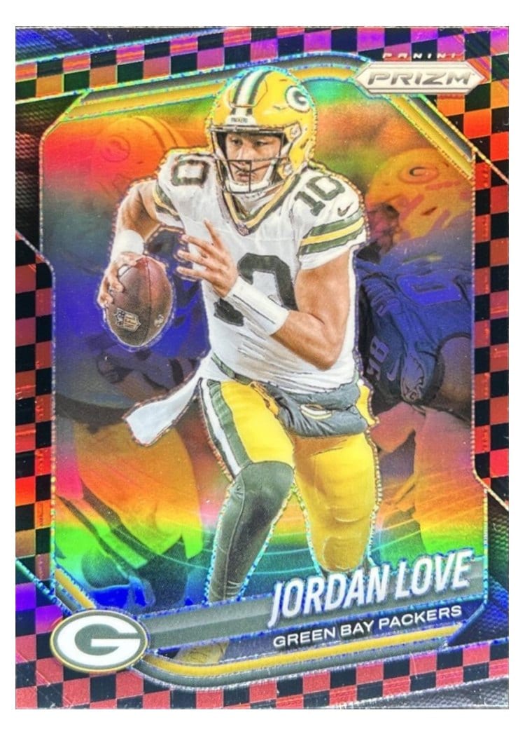 2025 Panini Prizm Base Set Jordan Love #82 card