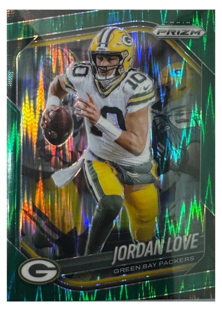 2025 Panini Prizm Base Set Jordan Love #82 card