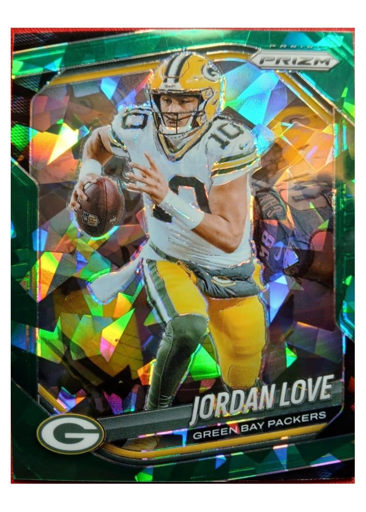 2025 Panini Prizm Base Set Jordan Love #82 card