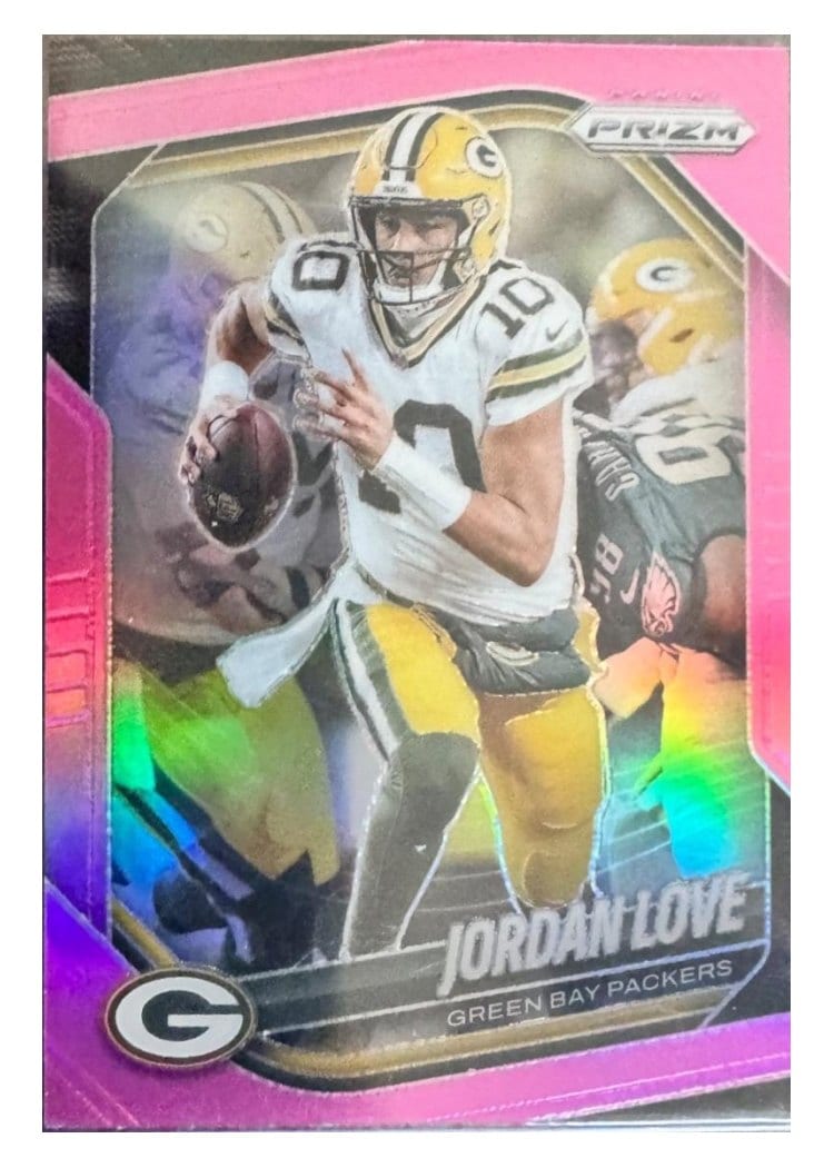 2025 Panini Prizm Base Set Jordan Love #82 card