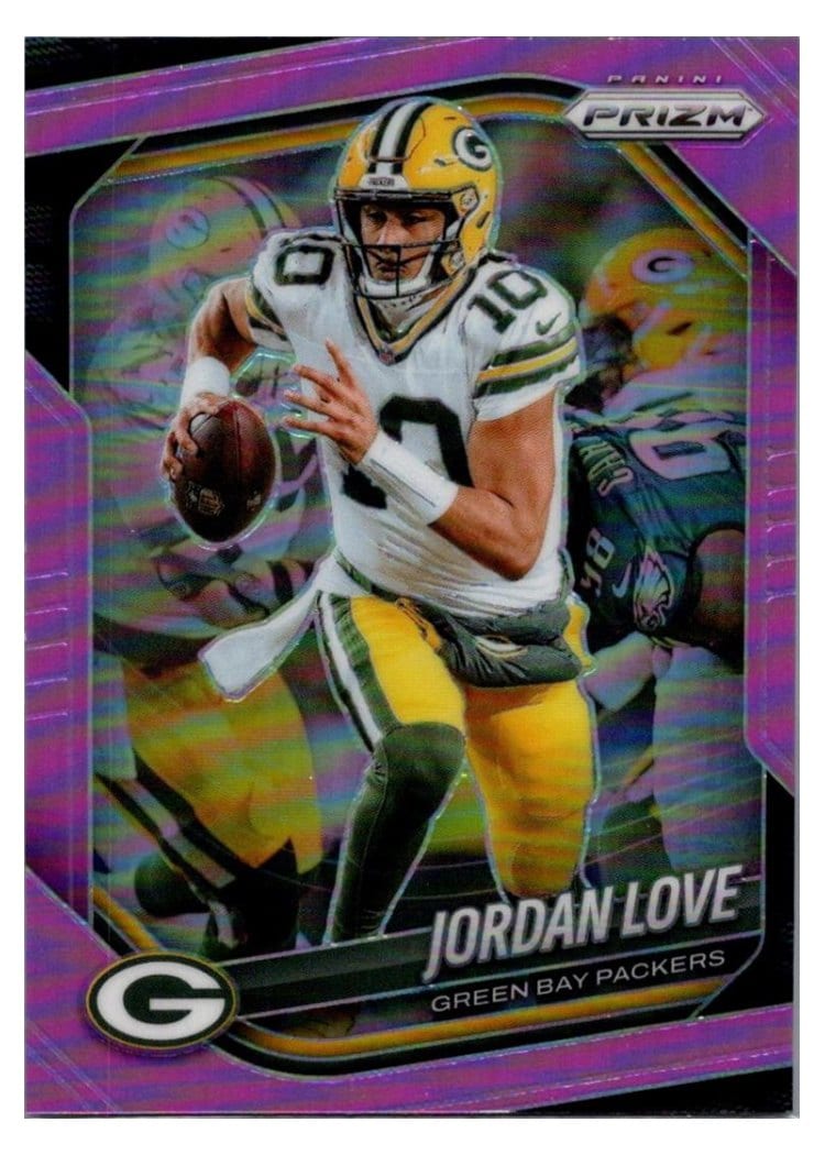 2025 Panini Prizm Base Set Jordan Love #82 card