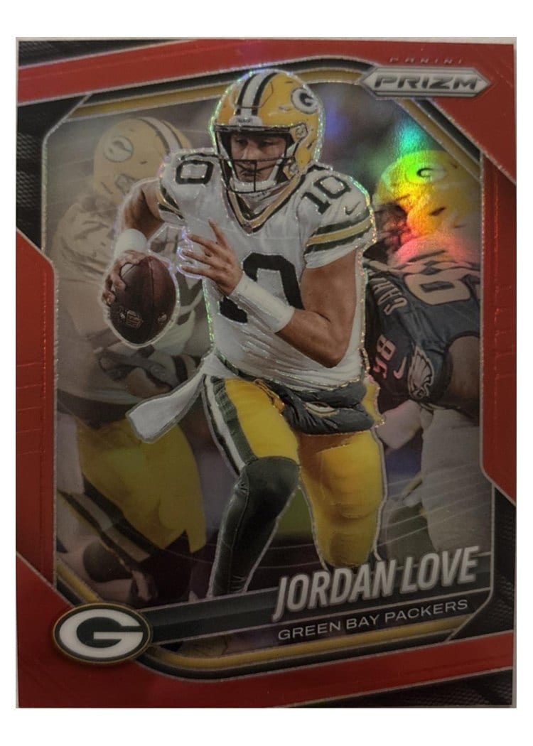 2025 Panini Prizm Base Set Jordan Love #82 card